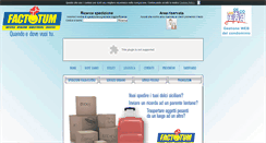 Desktop Screenshot of factotumservizi.com